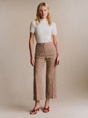 Sezane Martin Crop Trousers